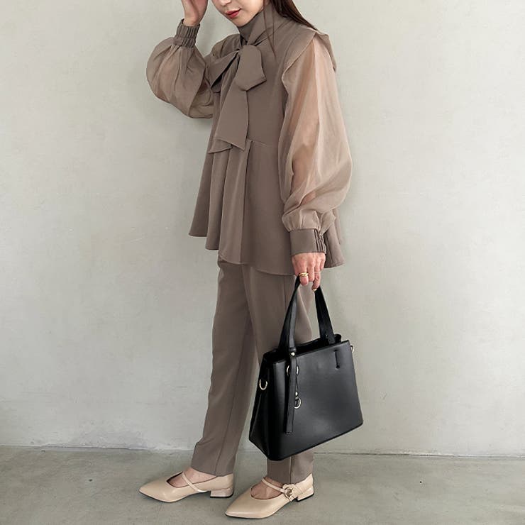 スクエアマルチPU 2WAYバッグ | Outfitter lab | 詳細画像9 