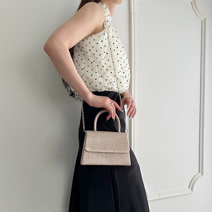 スクエアハンドパーティーバッグ結婚式 オケージョン パーティー お呼ばれ | Outfitter lab | 詳細画像21 