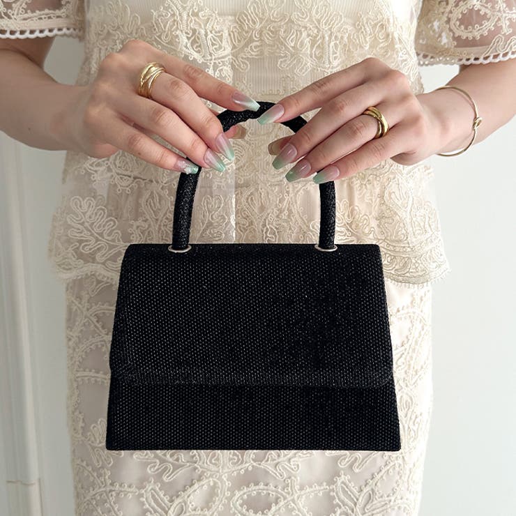 スクエアハンドパーティーバッグ結婚式 オケージョン パーティー お呼ばれ | Outfitter lab | 詳細画像5 