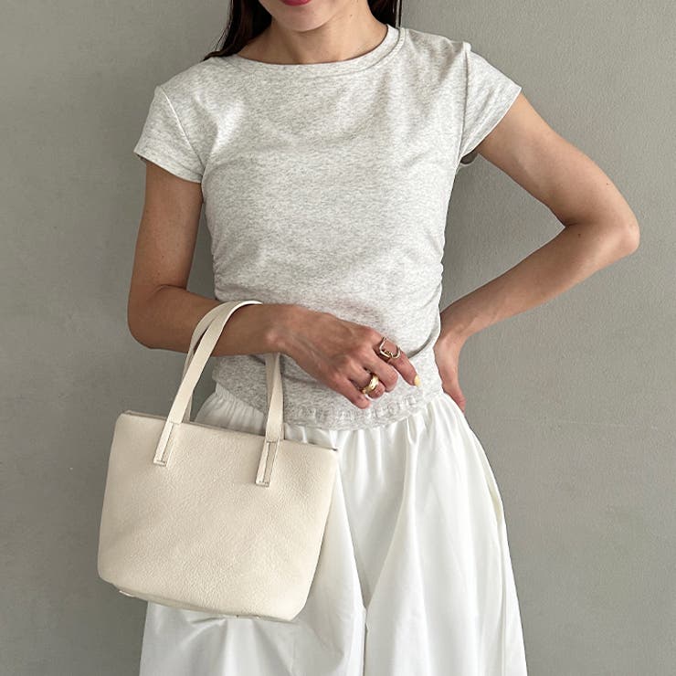 PUスクエアミニハンドバッグ ミニトートバッグ | Outfitter lab | 詳細画像12 