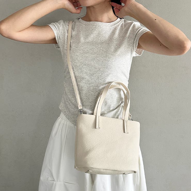 PUスクエアミニハンドバッグ ミニトートバッグ | Outfitter lab | 詳細画像13 