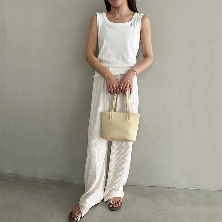 PUスクエアミニハンドバッグ ミニトートバッグ | Outfitter lab | 詳細画像21 