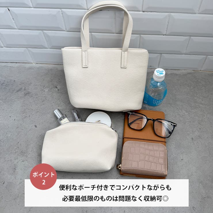 PUスクエアミニハンドバッグ ミニトートバッグ | Outfitter lab | 詳細画像3 