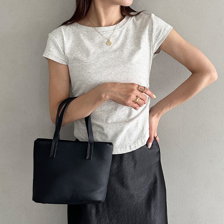 PUスクエアミニハンドバッグ ミニトートバッグ | Outfitter lab | 詳細画像6 