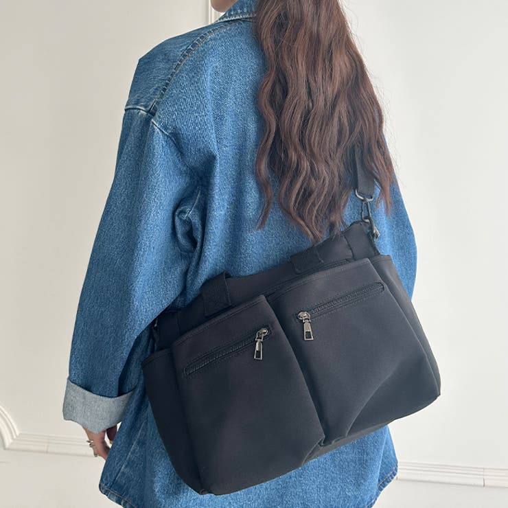 9ポケットハンドバッグショルダーバッグ2WAY仕様マザーズバッグ | Outfitter lab | 詳細画像8 