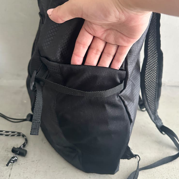 コンパクトポーチ収納可ナイロン軽量バックパックリュック | Outfitter lab | 詳細画像17 