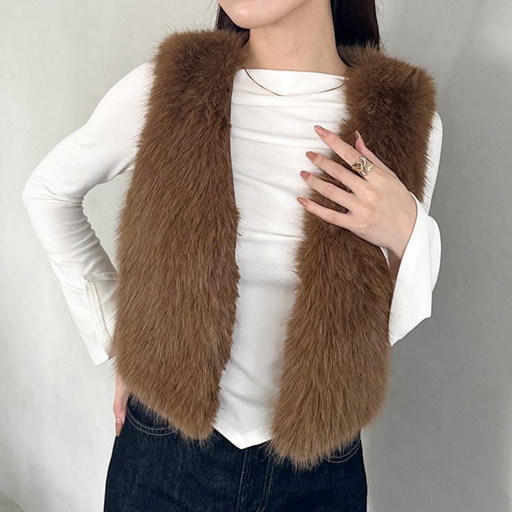 コンパクトファーベスト[品番：OUTW0000177]｜Outfitter lab