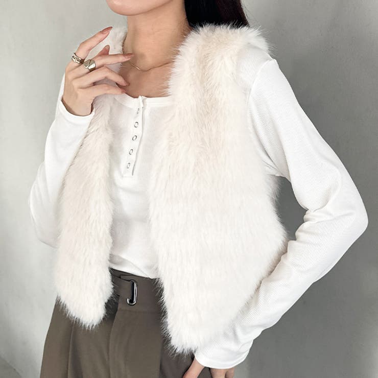 コンパクトファーベスト[品番：OUTW0000177]｜Outfitter lab