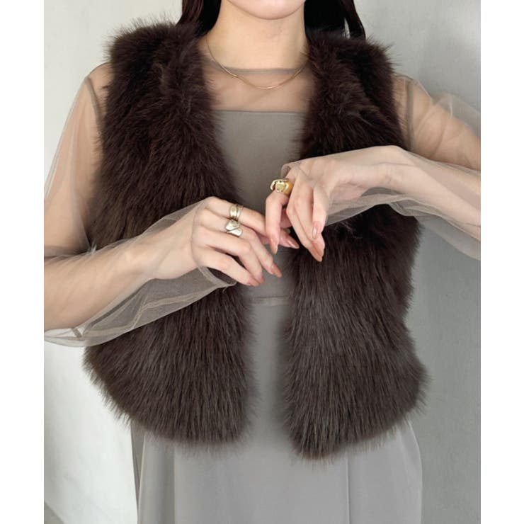 コンパクトファーベスト[品番：OUTW0000177]｜Outfitter lab