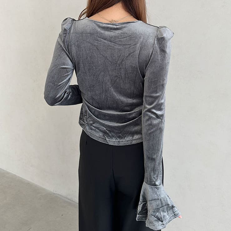 ベロアクロストップス | Outfitter lab | 詳細画像20 