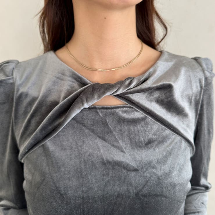 ベロアクロストップス | Outfitter lab | 詳細画像21 