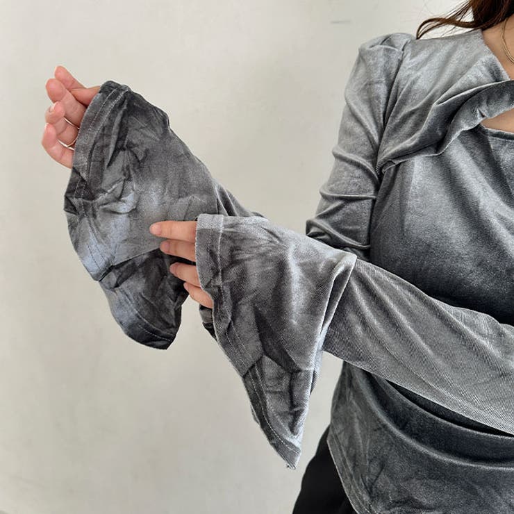 ベロアクロストップス | Outfitter lab | 詳細画像22 