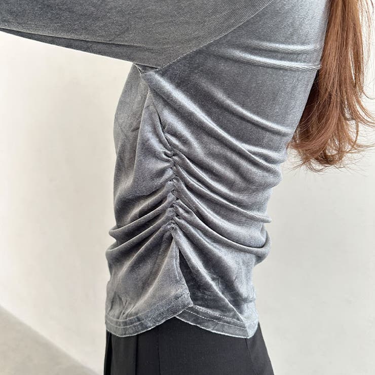 ベロアクロストップス | Outfitter lab | 詳細画像23 