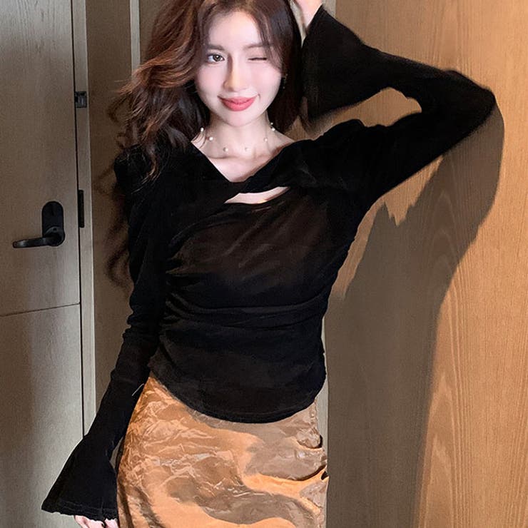 ベロアクロストップス | Outfitter lab | 詳細画像8 