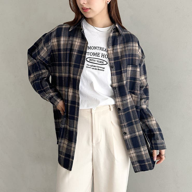 【10色展開】チェックシャツ | Outfitter lab | 詳細画像10 