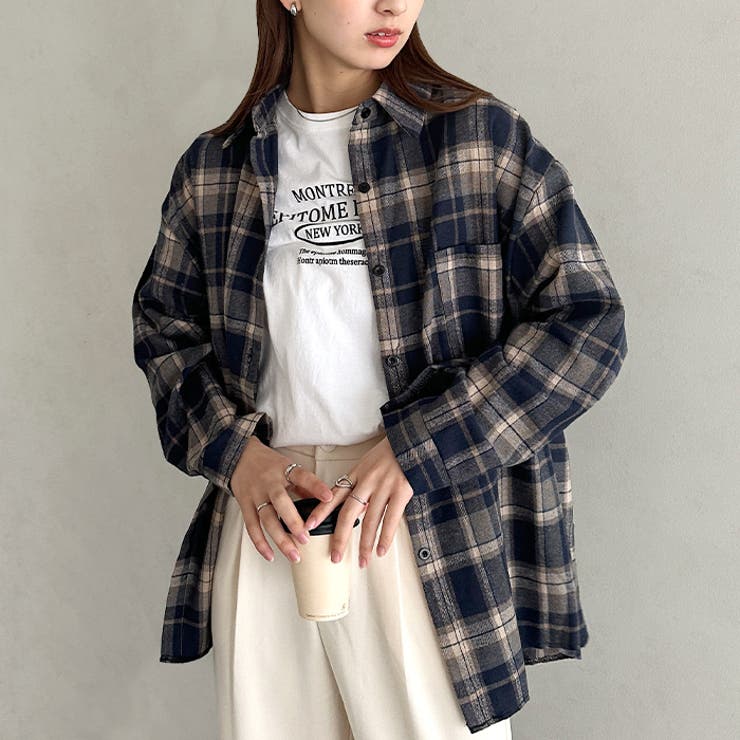 【10色展開】チェックシャツ | Outfitter lab | 詳細画像11 