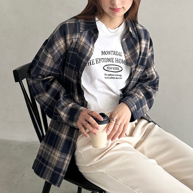 【10色展開】チェックシャツ | Outfitter lab | 詳細画像12 