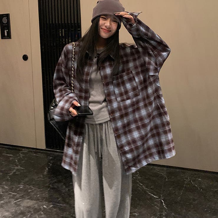 【10色展開】チェックシャツ | Outfitter lab | 詳細画像19 