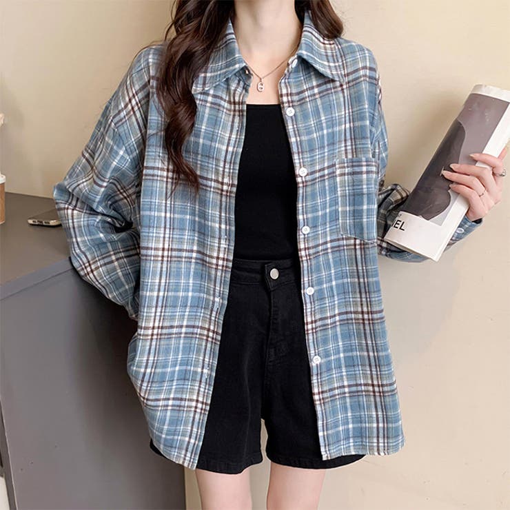【10色展開】チェックシャツ | Outfitter lab | 詳細画像31 