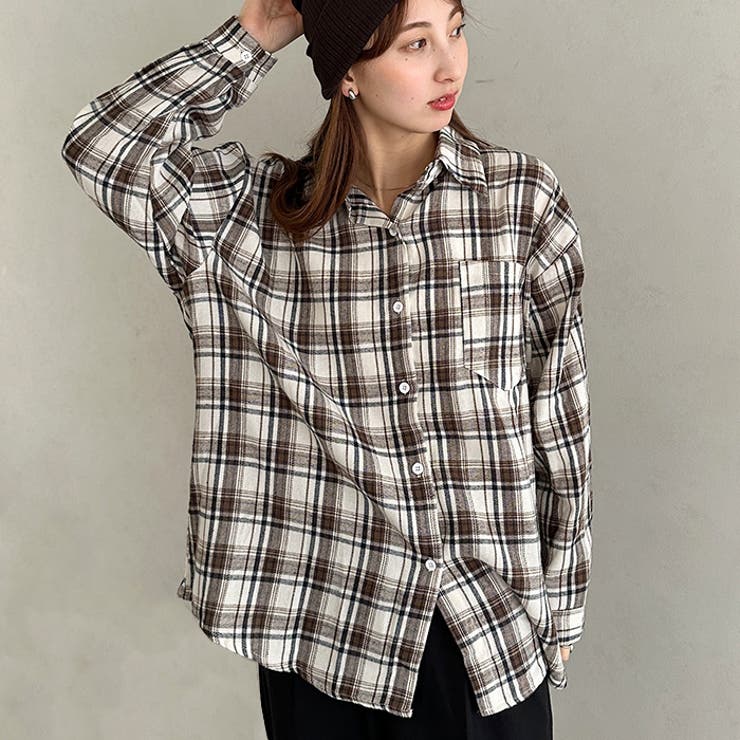 【10色展開】チェックシャツ | Outfitter lab | 詳細画像36 