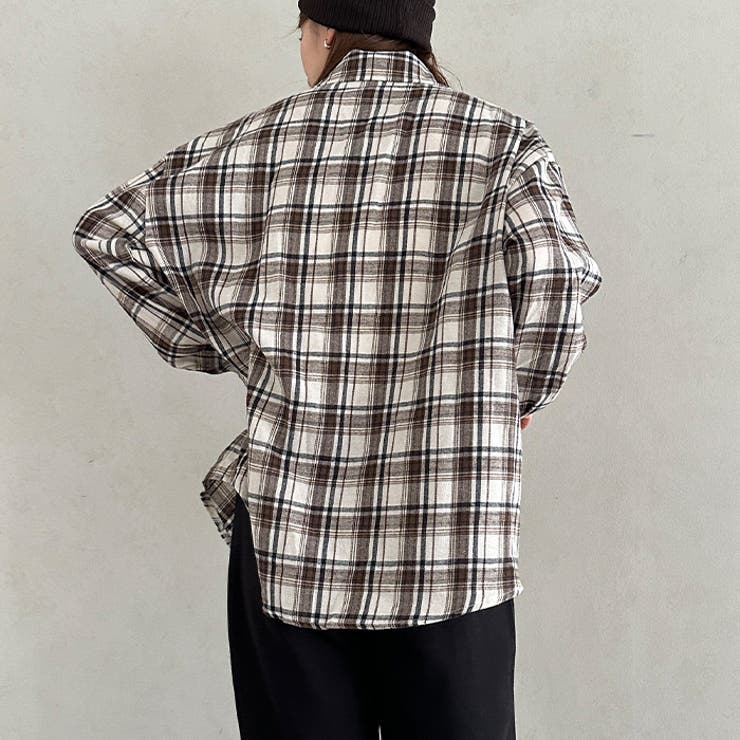 【10色展開】チェックシャツ | Outfitter lab | 詳細画像37 
