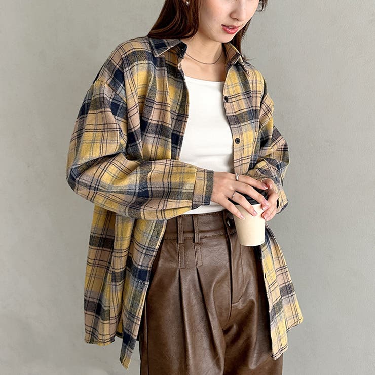 【10色展開】チェックシャツ | Outfitter lab | 詳細画像41 
