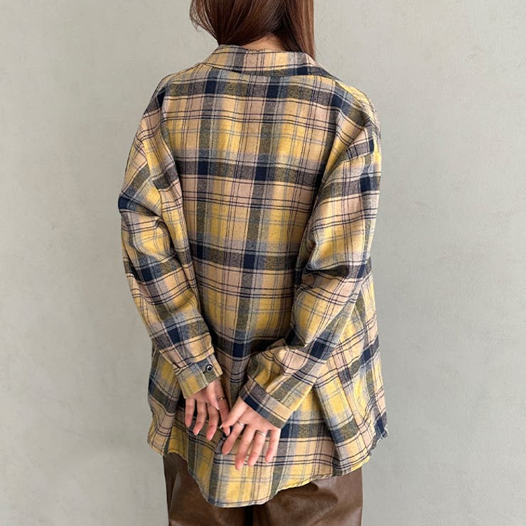 【10色展開】チェックシャツ | Outfitter lab | 詳細画像43 