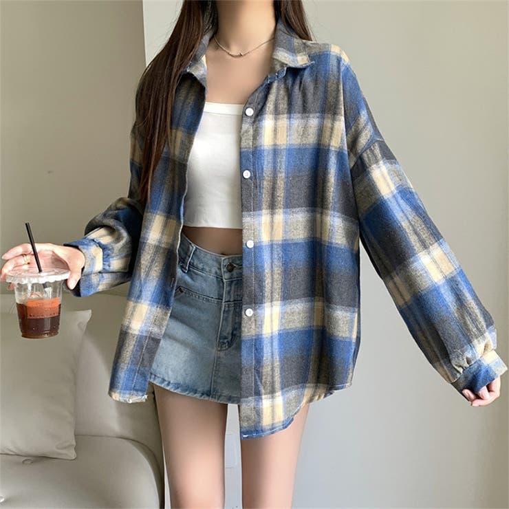 【10色展開】チェックシャツ | Outfitter lab | 詳細画像45 