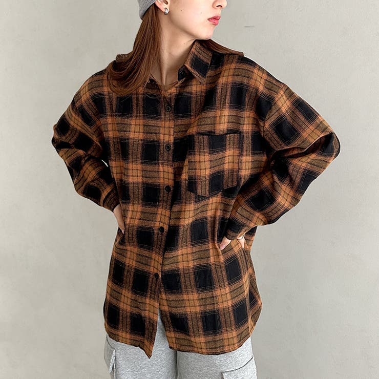 【10色展開】チェックシャツ | Outfitter lab | 詳細画像50 
