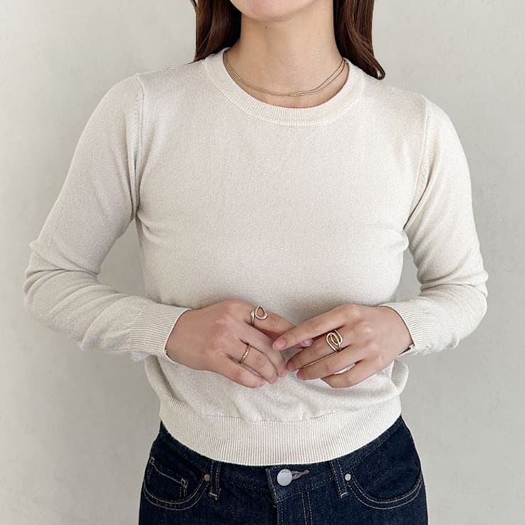 ラメカットソートップス | Outfitter lab | 詳細画像10 