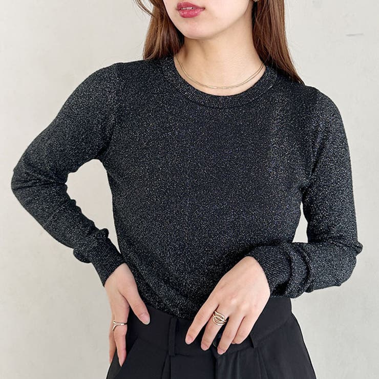 ラメカットソートップス | Outfitter lab | 詳細画像6 