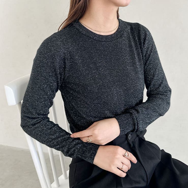 ラメカットソートップス | Outfitter lab | 詳細画像8 