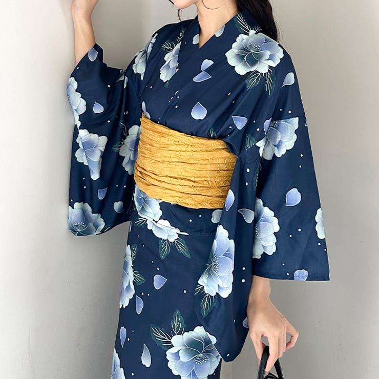 選べる7柄展開 1人で着られる浴衣2点セット(浴衣 帯) | Outfitter lab | 詳細画像20 