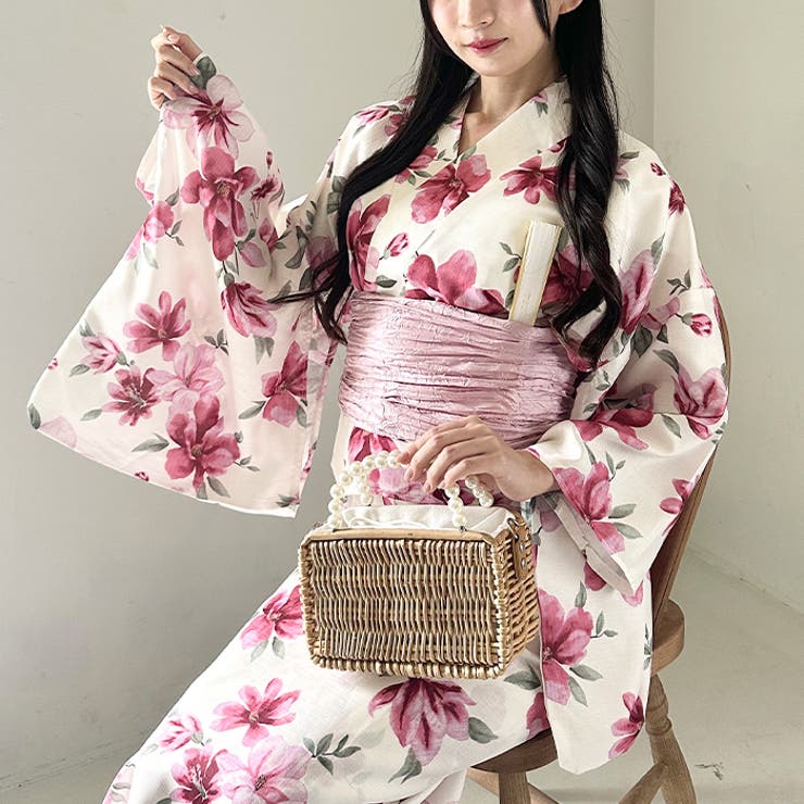 選べる7柄展開 1人で着られる浴衣2点セット(浴衣 帯) | Outfitter lab | 詳細画像30 