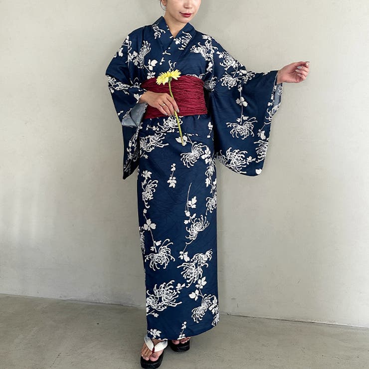 選べる9柄展開 1人で着られる浴衣2点セット(浴衣 帯) | Outfitter lab | 詳細画像48 