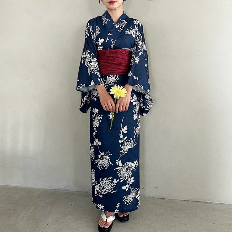 選べる9柄展開 1人で着られる浴衣2点セット(浴衣 帯) | Outfitter lab | 詳細画像49 