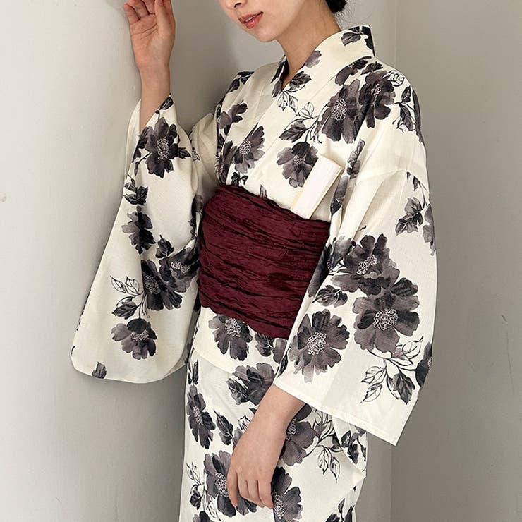 選べる7柄展開 1人で着られる浴衣2点セット(浴衣 帯) | Outfitter lab | 詳細画像5 