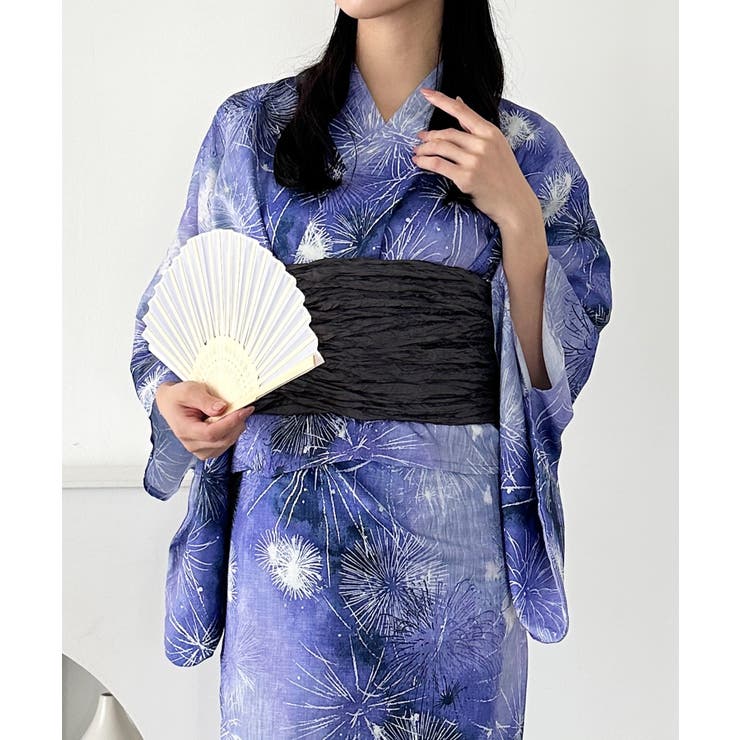その他7 | 選べる7柄展開 1人で着られる浴衣2点セット(浴衣 帯) | Outfitter lab