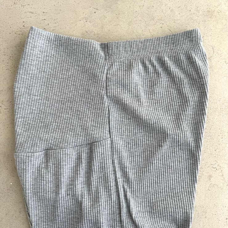 【マタニティ】セルフカットリブストレートパンツ 楽々パンツ ウエストゴムパンツ | Outfitter lab | 詳細画像26 