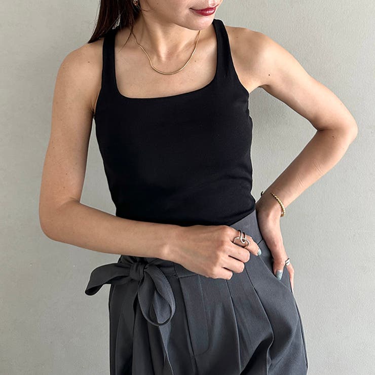 カップ付きスタイリッシュタンクトップ | Outfitter lab | 詳細画像14 