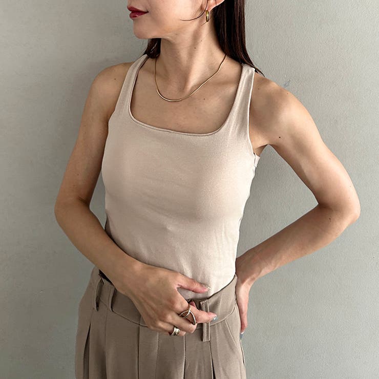カップ付きスタイリッシュタンクトップ | Outfitter lab | 詳細画像18 