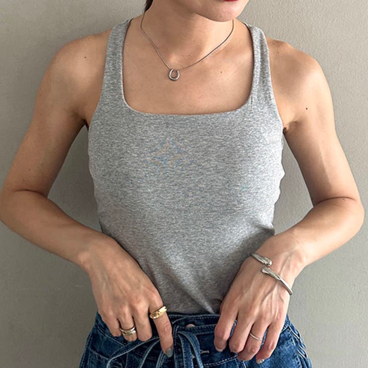 カップ付きスタイリッシュタンクトップ | Outfitter lab | 詳細画像20 