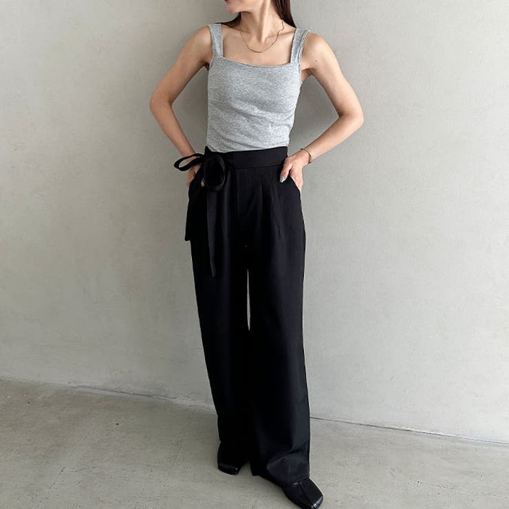 カップ付きスクエアネックタンクトップ | Outfitter lab | 詳細画像19 