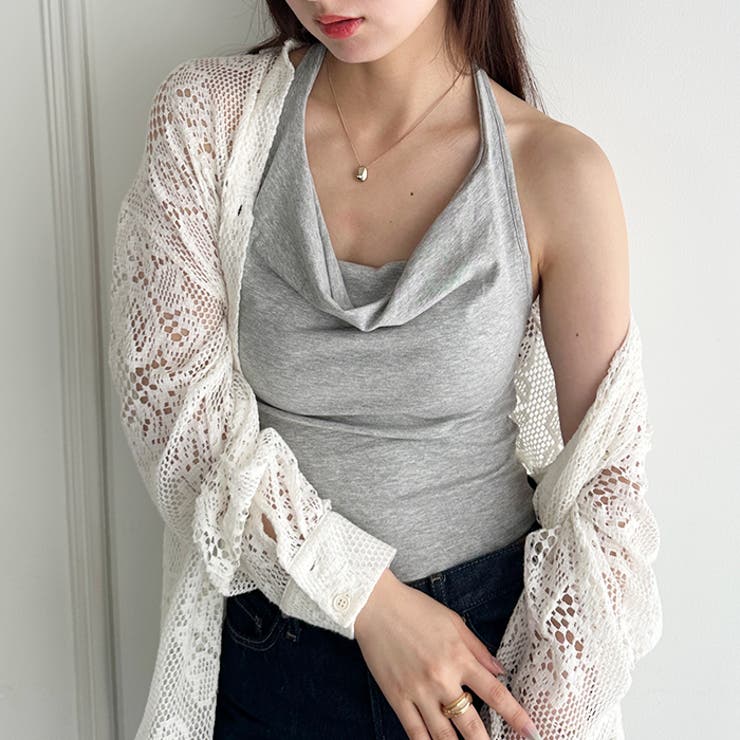カップ付きドレープタンクトップ | Outfitter lab | 詳細画像12 
