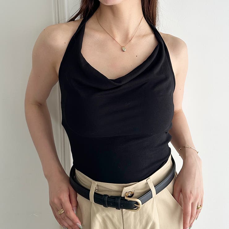 カップ付きドレープタンクトップ | Outfitter lab | 詳細画像5 