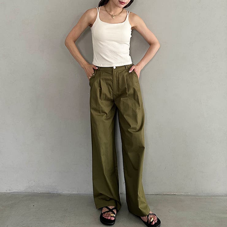 カップ付きスパゲッティストラップキャミソール | Outfitter lab | 詳細画像29 