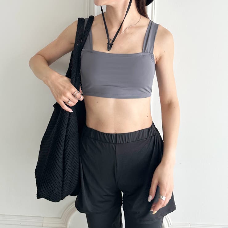 水着5点セットビキニ上下レギンス長袖トップショートパンツ 大人水着 UVカット | Outfitter lab | 詳細画像16 