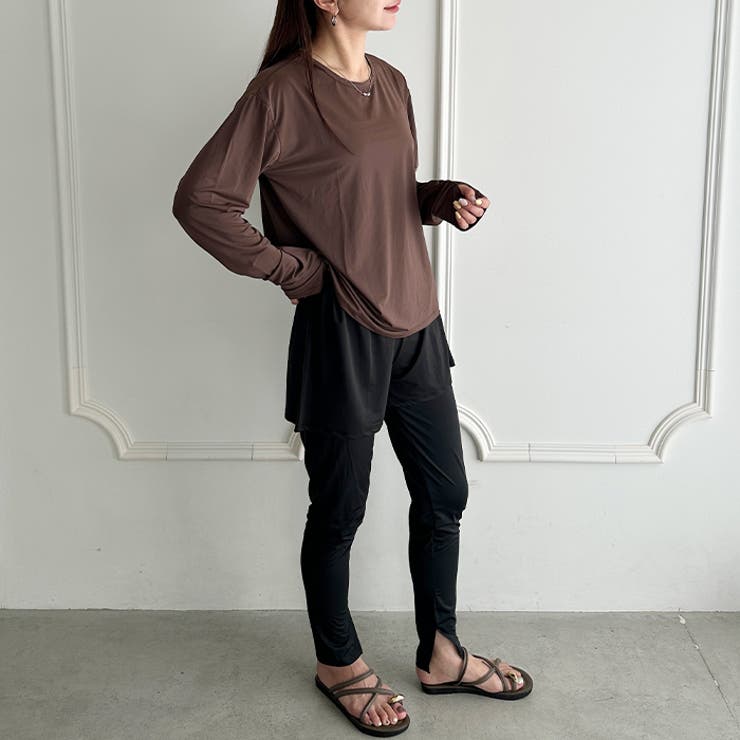 水着5点セットビキニ上下レギンス長袖トップショートパンツ 大人水着 UVカット | Outfitter lab | 詳細画像33 