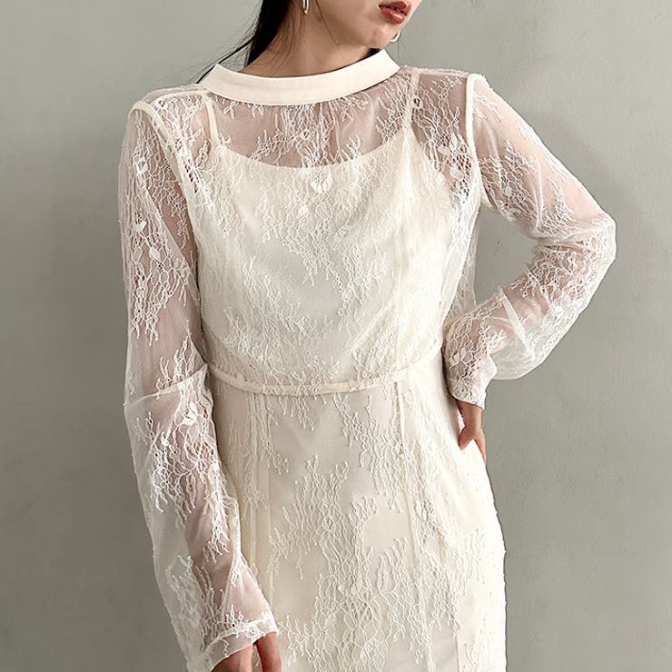 総レース3WAYマーメイドドレス パーティードレス 結婚式 | Outfitter lab | 詳細画像11 