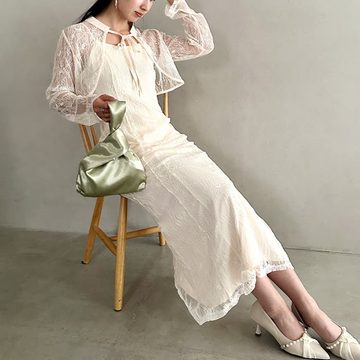 総レース3WAYマーメイドドレス パーティードレス 結婚式 | Outfitter lab | 詳細画像13 